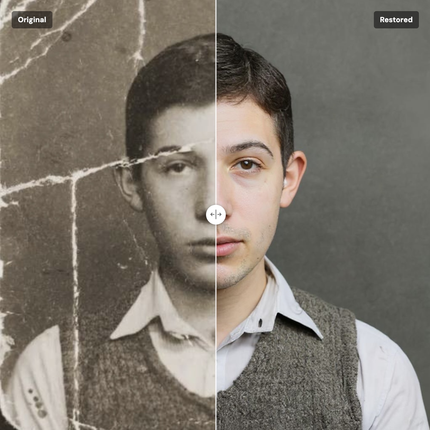 AI Photo Restoration