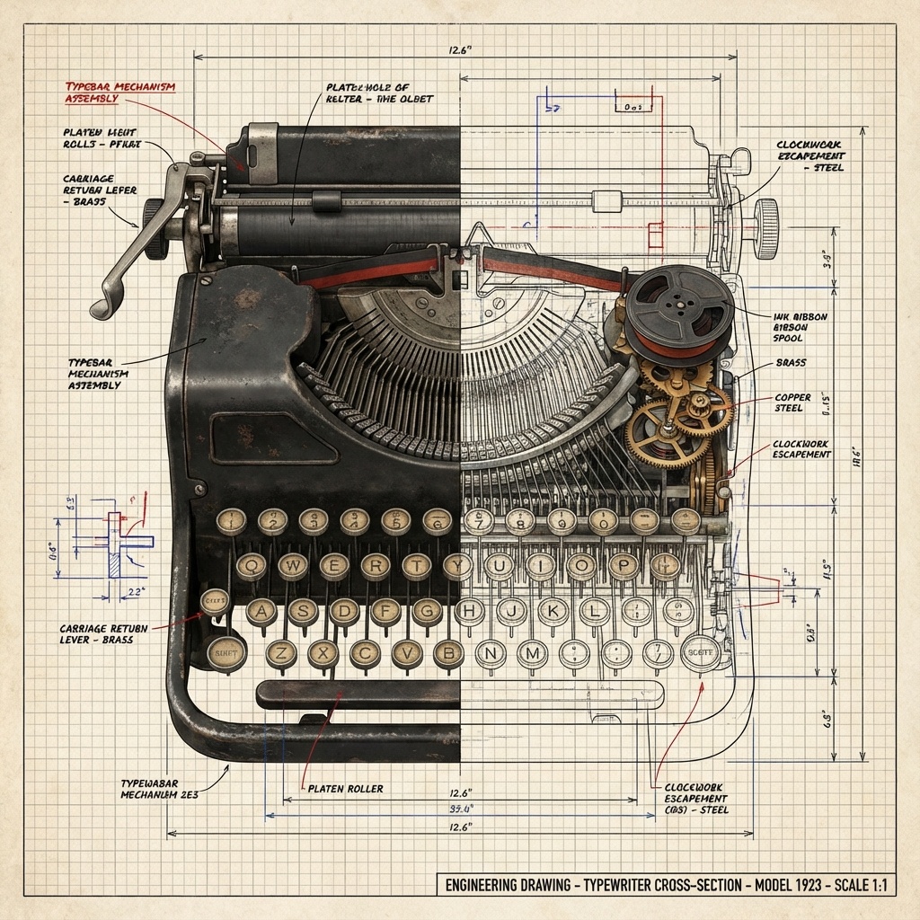 Typewriter Blueprint