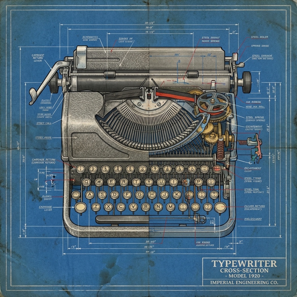 Typewriter Blueprint 2