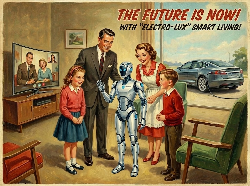 Retro Futurism Style