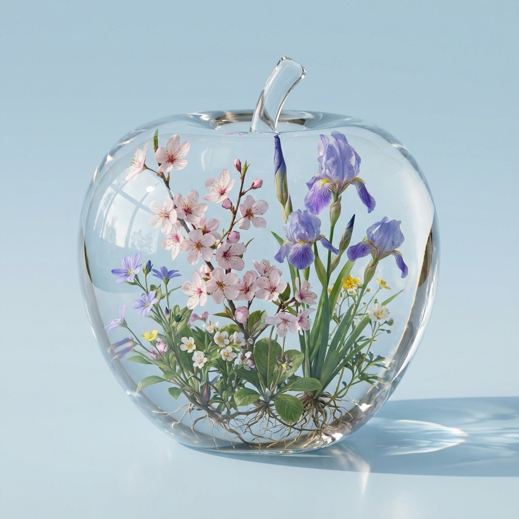 Apple Transparent Art