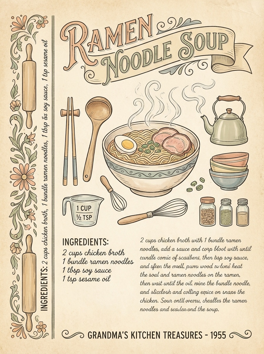Vintage Recipe